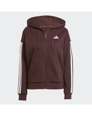 ADIDAS MOLETOM ADIDAS ESSENTIALS 3-STRIPES FLEECE COM ZÍPER COMPLETO FEMININO VARIOS COLORES