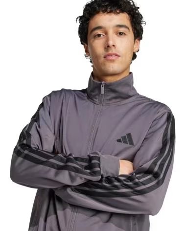 ADIDAS CHANDAL COMPLETO 113-JI8856 EN GRIS PARA HOMBRE GRIS-NEGRO