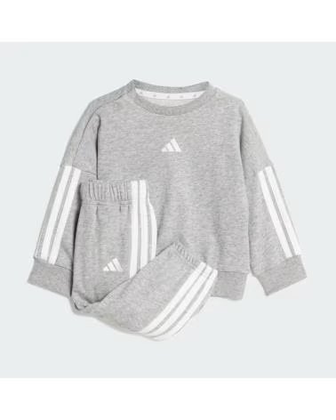 ADIDAS CHANDAL COMPLETO I 3S FT JOG 240 EN PARA BEBE GRIS