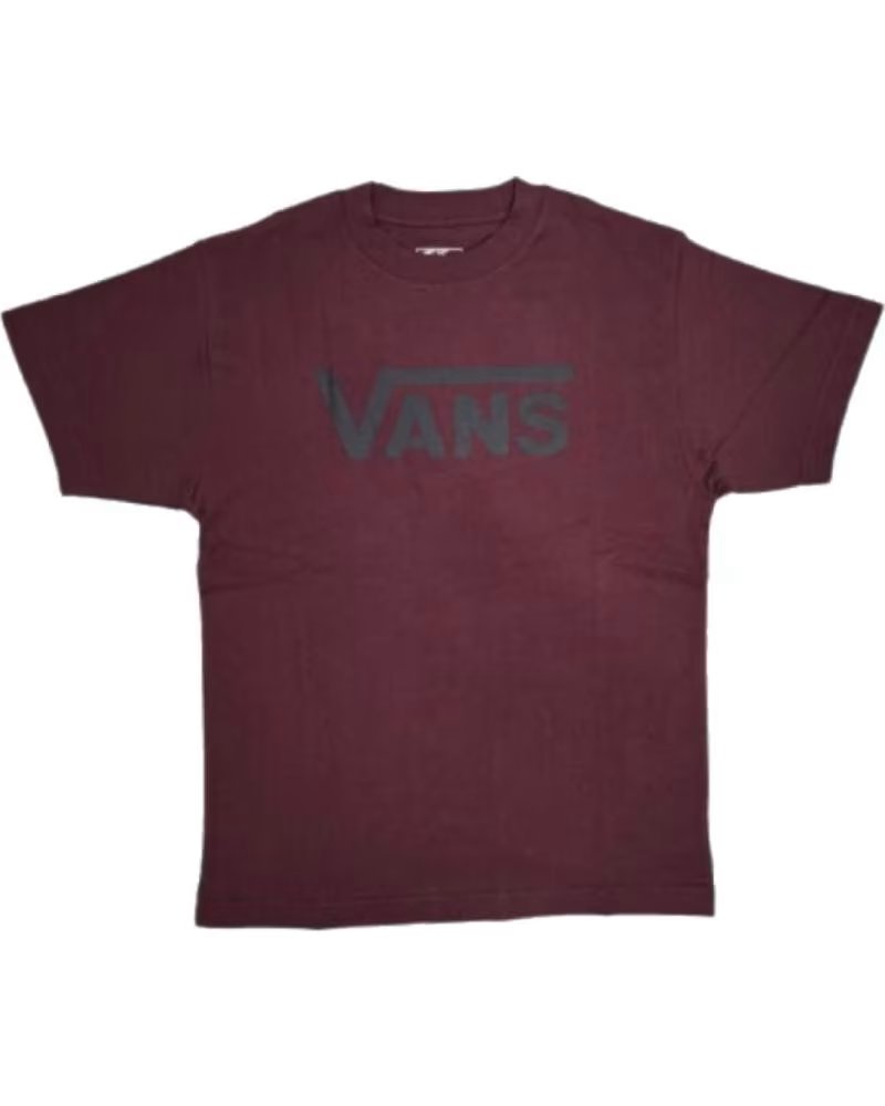 VANS OFF THE WALL VN000RA14QU1 SHORT SLEEVE T-SHIRT BURGUNDY BURDEOS