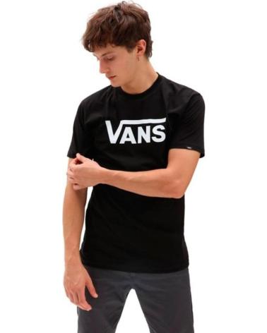 VANS OFF THE WALL CAMISETA VANS CLASSIC SS NEGRA PARA HOMBRE NAN