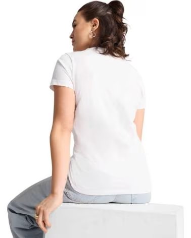 PUMA T-SHIRT PUMA À MANCHES COURTES POUR FEMME BLANCO