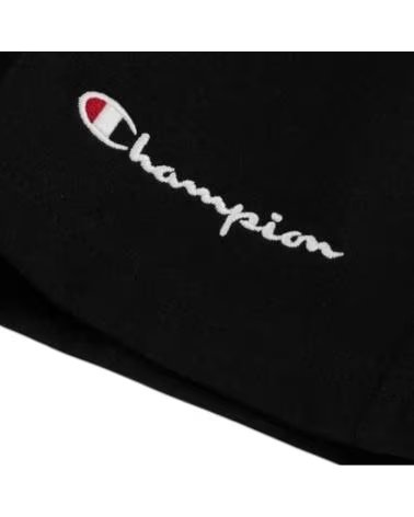 CHAMPION BERMUDA NEGRA JERSEY SMALL LEGACY LOGO SHORT NEGRO