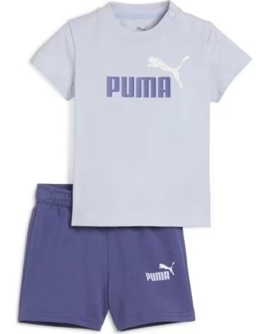 PUMA COMPLETO PUMA MINICATS ESS TEE & ALPINE SNOW SHORTS PER BAMBINI VARIOS COLORES