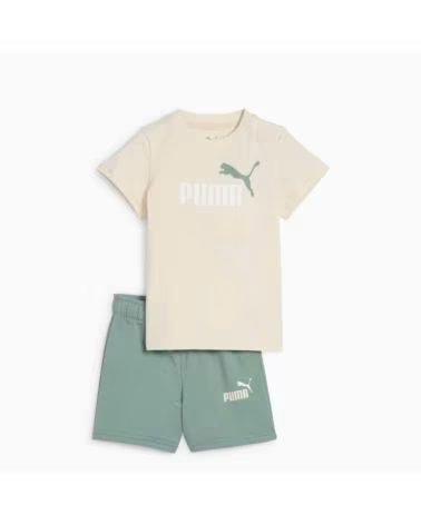 PUMA COMPLETO PUMA MINICATS ESS TEE AND ALPINE SNOW PER NEONATI VARIOS COLORES