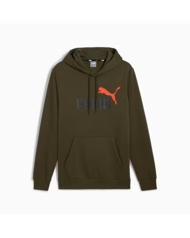 PUMA FELPA CON CAPPUCCIO PUMA ESS 2 COL BIG LOGO DA UOMO VARIOS COLORES