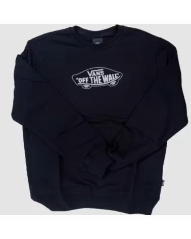 VANS OFF THE WALL FELPA VANS "OFF THE WALL" DA UOMO NERA NEGRO