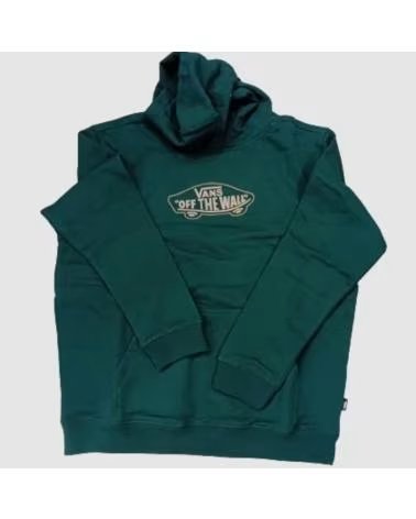 VANS OFF THE WALL FELPA CON CAPPUCCIO UNISEX VANS "OFF THE WALL" PER BAMBINI VERDE