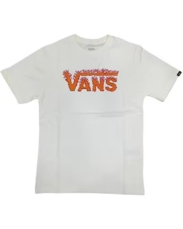 VANS OFF THE WALL VANS "OFF THE WALL" T-SHIRT WITH FLAME LOGO VARIOS COLORES