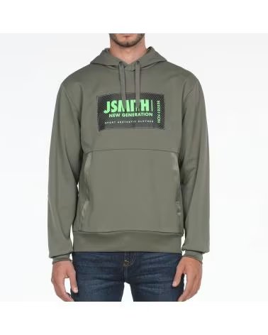 JOHN SMITH FELPA CON CAPPUCCIO JOHN SMITH SIETE SIETE VARIOS COLORES