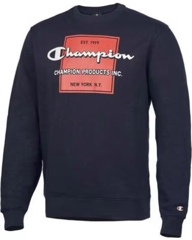 CHAMPION CHAMPION CREWNECK SWEATSHIRT MIT PRINT-LOGO VARIOS COLORES