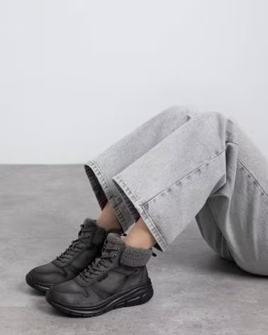 REFRESH STIVALI INVERNALI GRIGI CON FODERA IN PELLICCIA PER DONNA GRIS