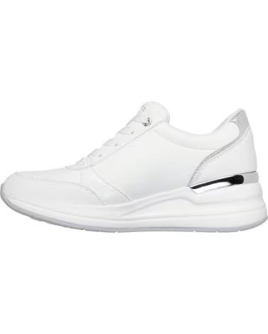 SKECHERS ZAPATILLAS SKECHERS CASUALES PARA MUJER CON CREMALLERA BLANCO