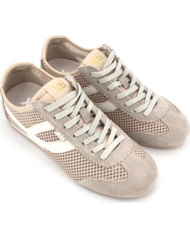 BASKETS XTI FEMME BEIGE MODÈLE 145229 BEIG