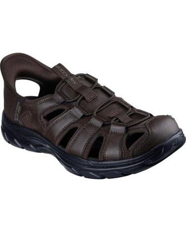 SKECHERS SANDALIAS SKECHERS 205182 HOMBRE MARRÓN SLIP INS MARRON