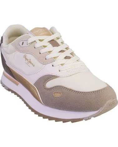 PEPE JEANS TÊNIS PEPE JEANS PLS400032 CASUAL FEMININO BEGE BEIGE
