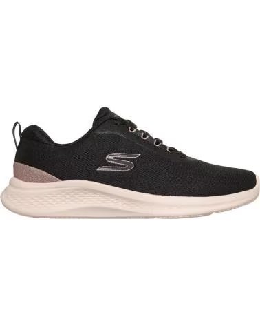 SKECHERS SCARPE SPORTIVE SKECHERS 150629 DA DONNA NEGRO Y ORO
