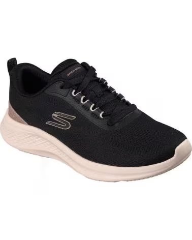 SKECHERS SCARPE SPORTIVE SKECHERS 150629 DA DONNA NEGRO Y ORO