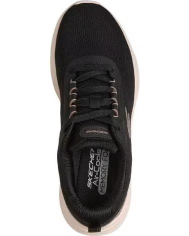 SKECHERS SCARPE SPORTIVE SKECHERS 150629 DA DONNA NEGRO Y ORO