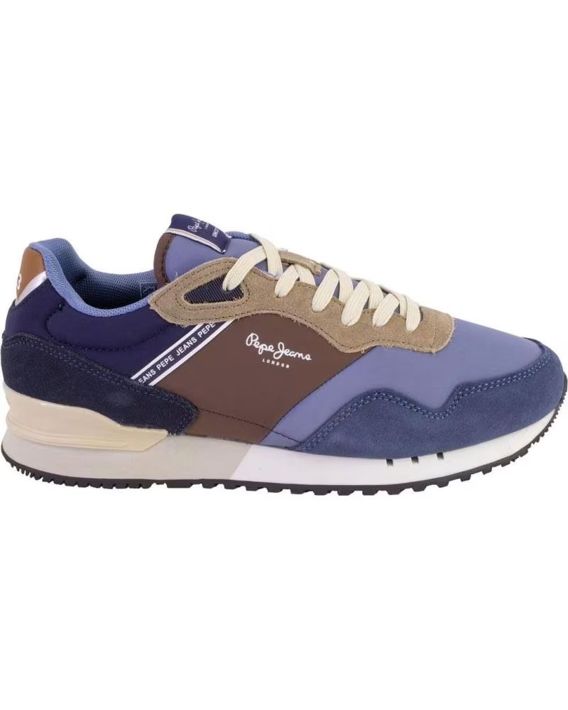 PEPE JEANS PEPE JEANS SNEAKER PMS400030 CASUAL HERREN BLAU AZUL