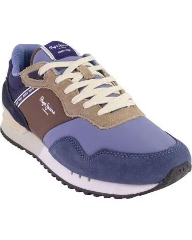 PEPE JEANS PEPE JEANS SNEAKER PMS400030 CASUAL HERREN BLAU AZUL