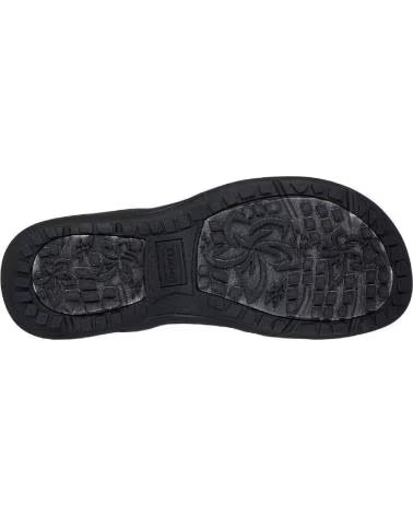 SKECHERS SANDALI SKECHERS DONNA 164036 NERO NEGRO