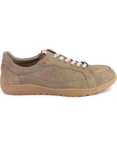 FLUCHOS SCARPE CASUAL DA UOMO FLUCHOS F2220 IN NABUK BEIGE BEIGE