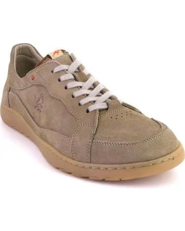 FLUCHOS SCARPE CASUAL DA UOMO FLUCHOS F2220 IN NABUK BEIGE BEIGE
