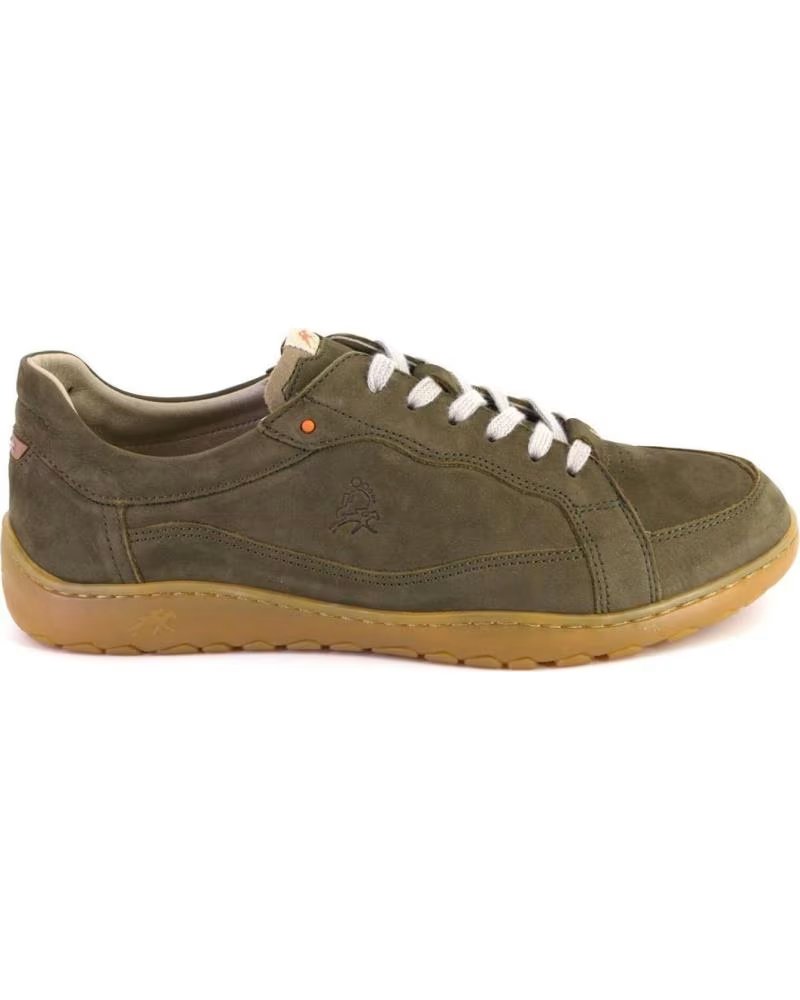 FLUCHOS FLUCHOS F2220 FREIZEITSCHUHE FÜR HERREN AUS KHAKI-NUBUK KAKI