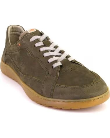 FLUCHOS FLUCHOS F2220 FREIZEITSCHUHE FÜR HERREN AUS KHAKI-NUBUK KAKI