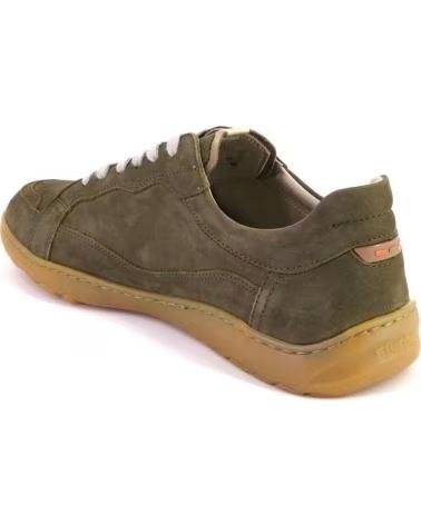 FLUCHOS FLUCHOS F2220 FREIZEITSCHUHE FÜR HERREN AUS KHAKI-NUBUK KAKI
