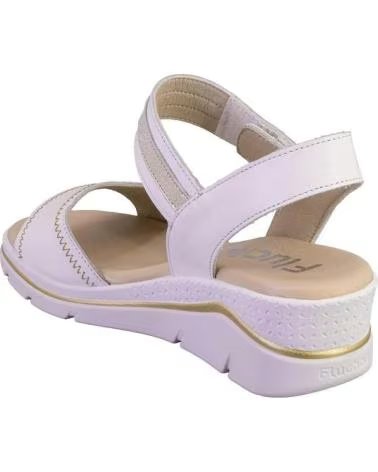 FLUCHOS SANDÁLIAS FEMININAS FLUCHOS COURO BRANCO BLANCO