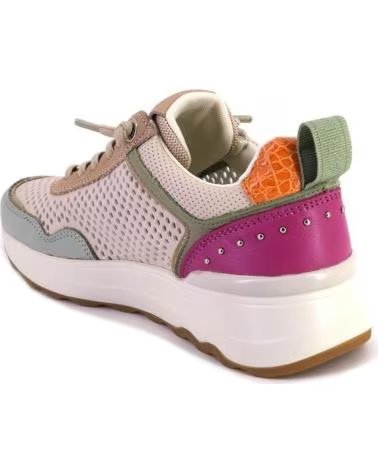 CARMELA DAMEN-SNEAKER CARMELA AUS MEHRFARBIGEM LEDER MULTICOLOR