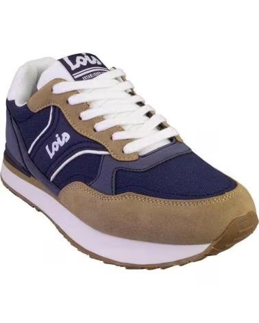 LOIS JEANS BASKETS DÉCONTRACTÉES POUR HOMMES LOIS 64525 BLEU MARINE AZUL MARINO
