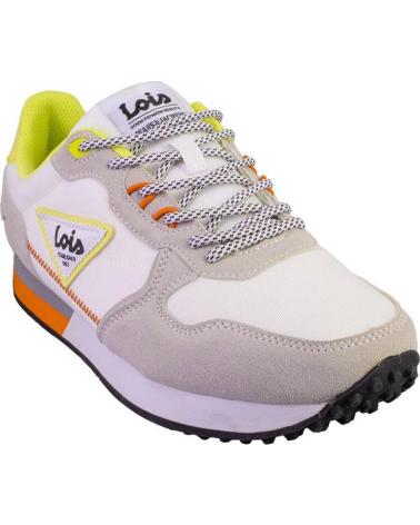 LOIS JEANS ZAPATILLAS LOIS 64483 CASUAL HOMBRE BLANCO BLANCO