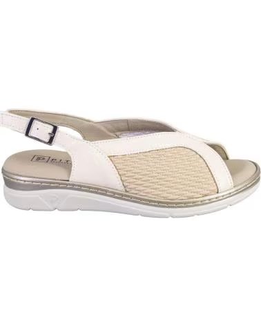 PITILLOS PITILLOS DAMEN SANDALEN 11004 IN CREME CREMA