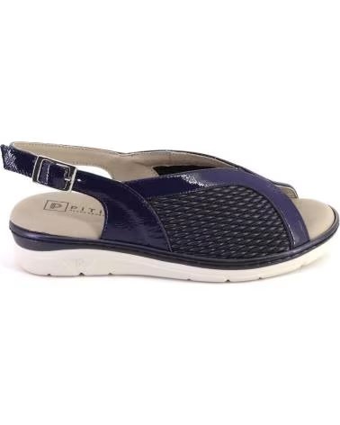 PITILLOS SANDALI PITILLOS DONNA BLU NAVY AZUL MARINO