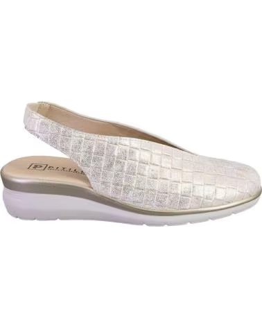 PITILLOS DAMENSCHUHE PITILLOS 11073 AUS GOLDENEM LEDER ORO