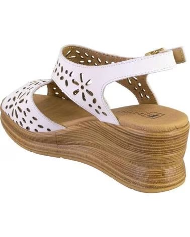 PITILLOS SANDALIAS PITILLOS DE MUJER EN PIEL BLANCA BLANCO