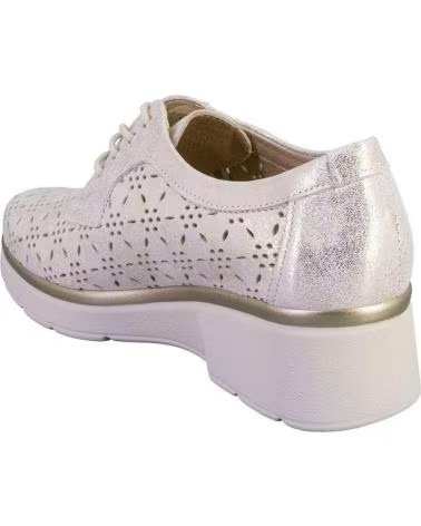 PITILLOS SAPATOS FEMININOS PITILLOS COM CADARÇO EM COURO METALIZADO ORO