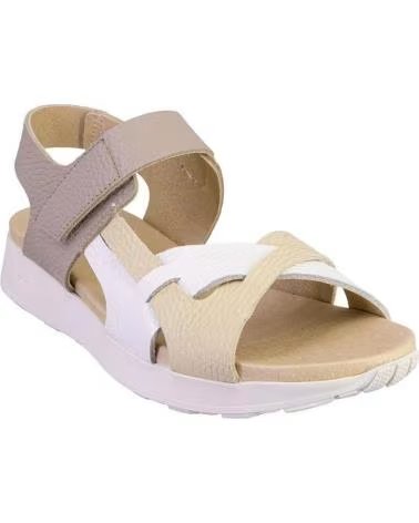 PITILLOS PITILLOS 11230 DAMEN-LEDERSANDALEN PIEDRA