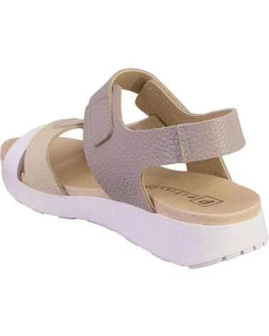 PITILLOS PITILLOS 11230 DAMEN-LEDERSANDALEN PIEDRA