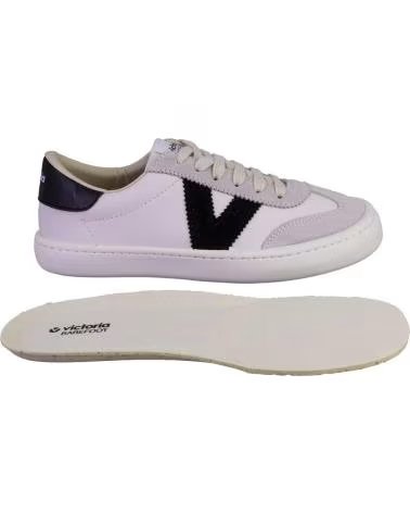 VICTORIA ZAPATILLAS VICTORIA CASUAL MUJER BLANCO Y NEGRO BLANCO Y NEGRO