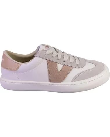 VICTORIA VICTORIA FREIZEITSCHUHE DAMEN WEISS UND ROSA BLANCO Y ROSA