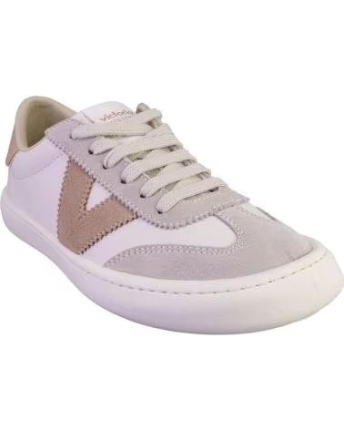 VICTORIA VICTORIA FREIZEITSCHUHE DAMEN WEISS UND ROSA BLANCO Y ROSA