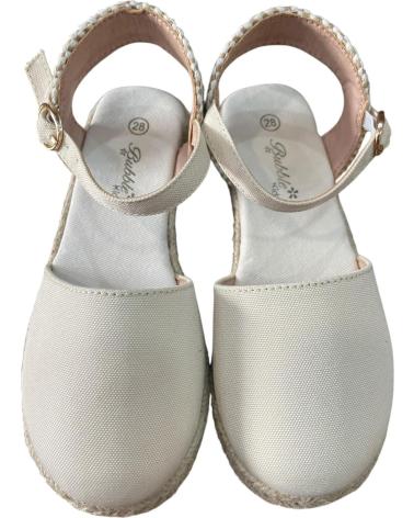 BUBBLE BOBBLE ALPARGATAS BUBBLE BOBBLE C607 BEIGE CON TIRA AL TOBILLO BEIGE