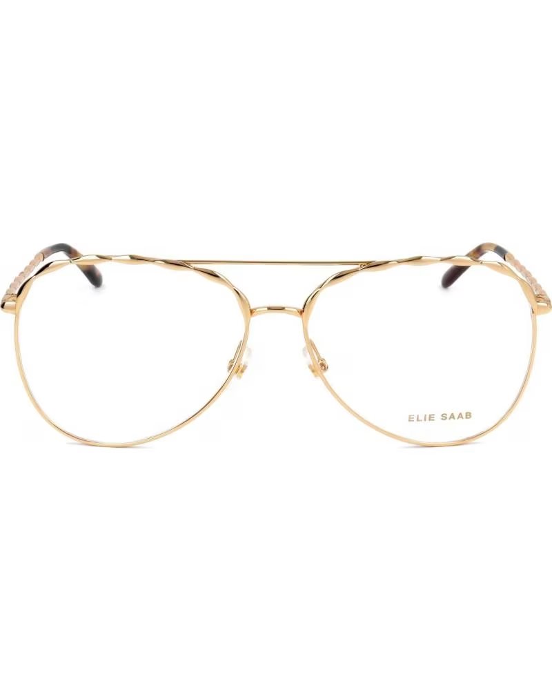 ELIE SAAB GAFAS AVIADOR DE METAL DORADO ELIE SAAB ES-020-J5G