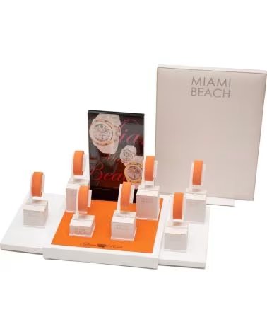 GLAM ROCK EXPOSITOR DE JOYAS GLAM ROCK GRWMB1018 MIAMI BEACH WINDOW