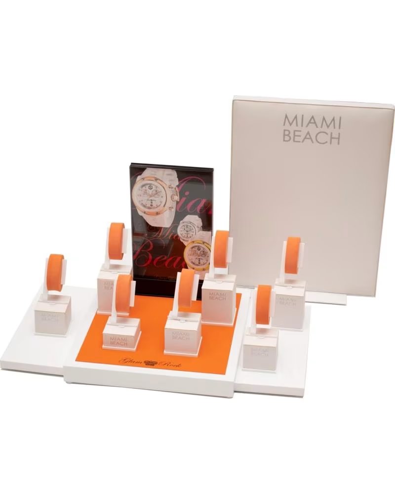 GLAM ROCK EXPOSITOR DE JOYAS GLAM ROCK GRWMB1018 MIAMI BEACH WINDOW