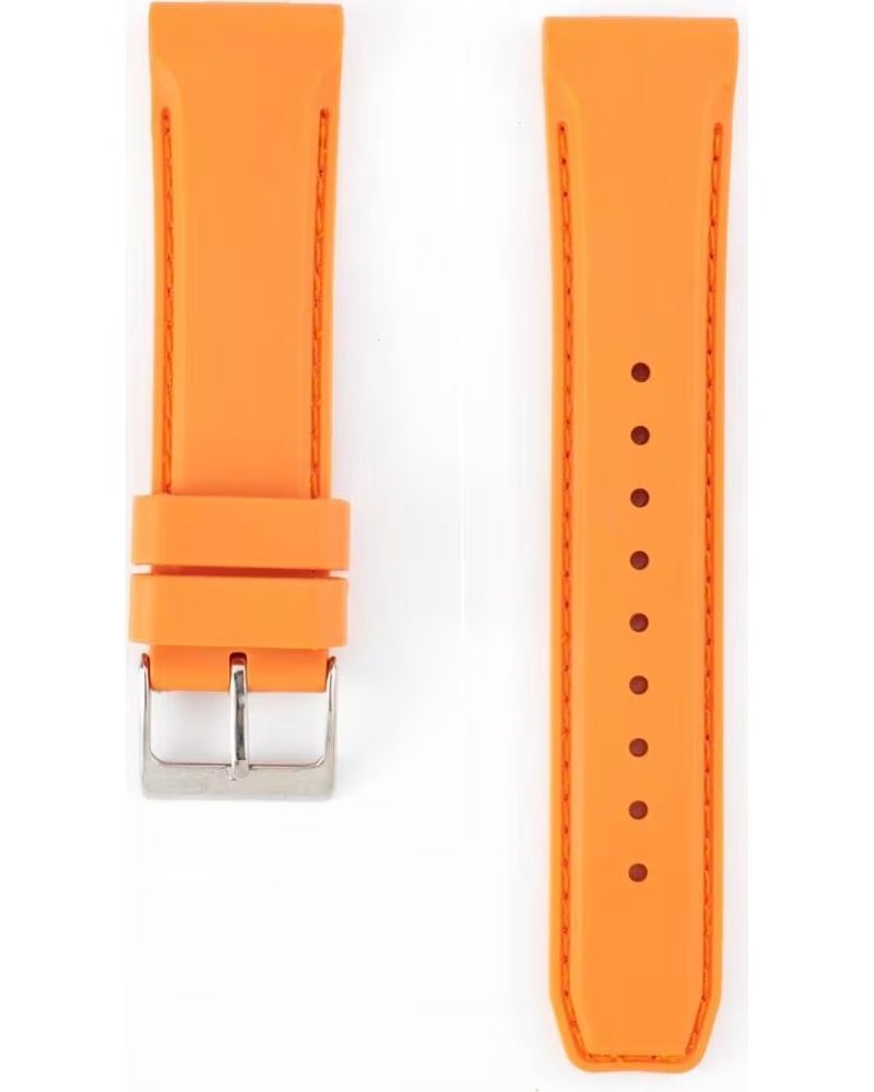 LACOSTE BRACELET EN SILICONE ORANGE LACOSTE POUR HOMME ET FEMME NARANJA